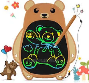 Bear Shaped Kids Writing Pad