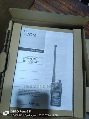 ICOM A16 Airband Ground-to-Air Walkie Talkie