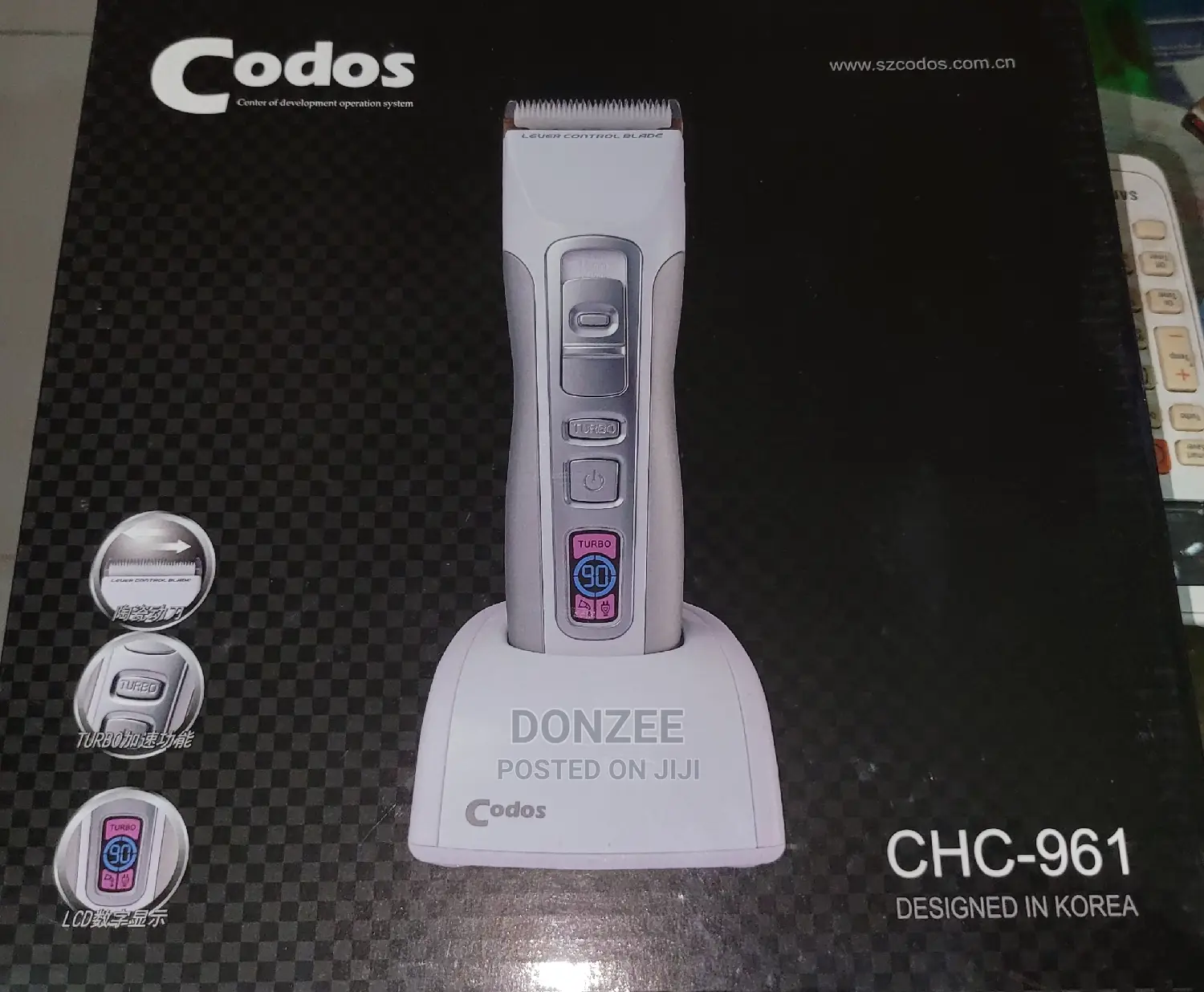 CODOS Profesional Rechargeable Clipper