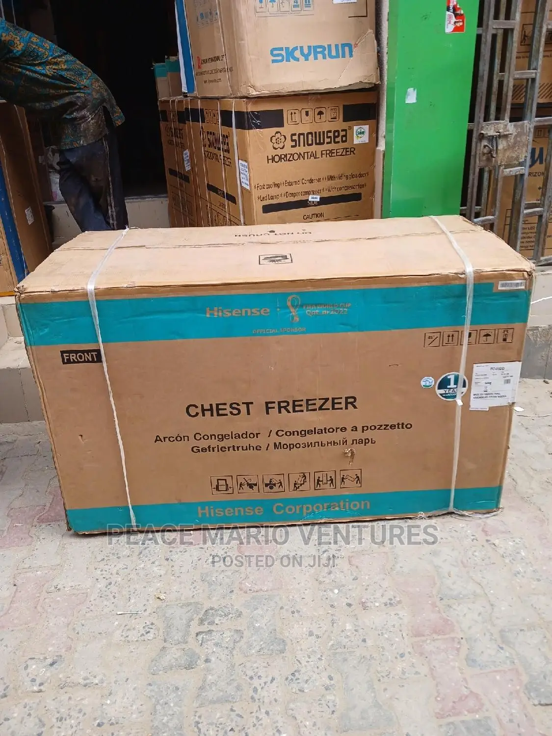 Hisense Quality 450litres Deep Freezer With 2years Waranty