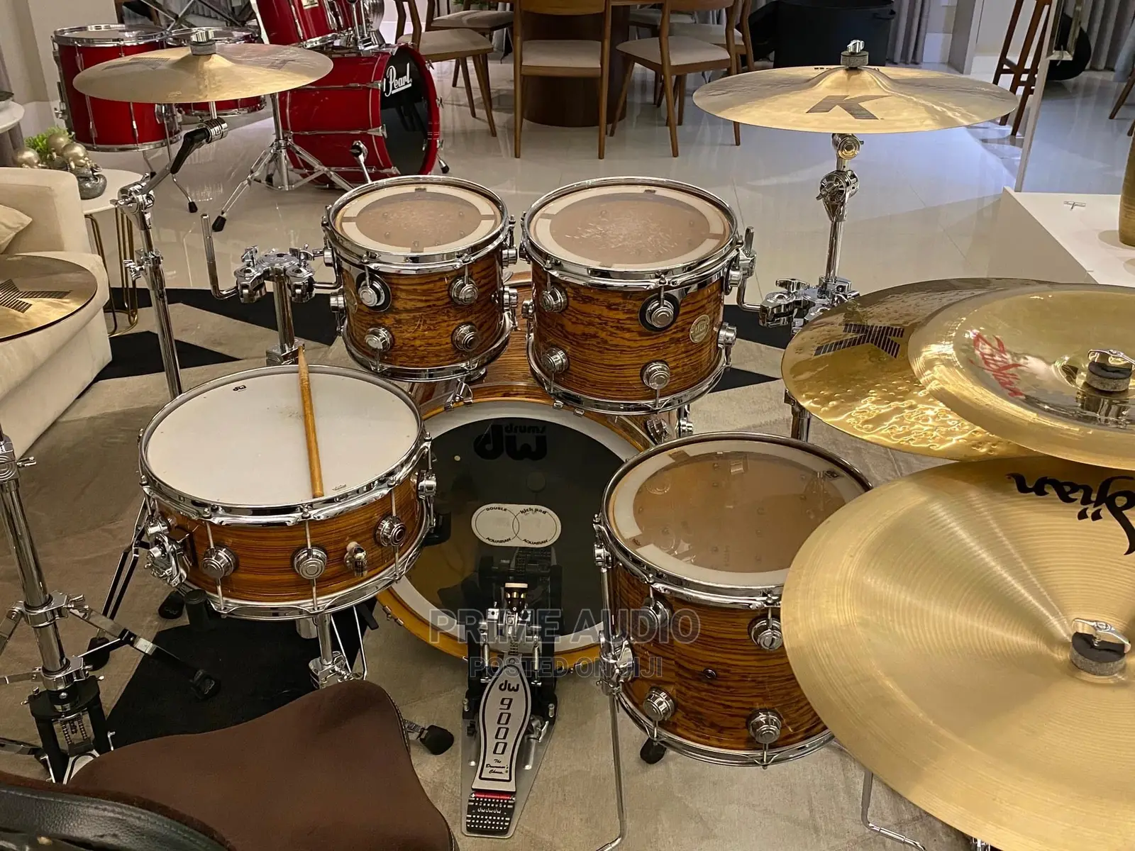 Dw Design Series 5 Set Drum Set With Complete Drum Kit