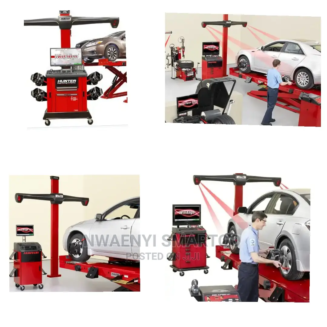 3D Wheel Alignment Machine