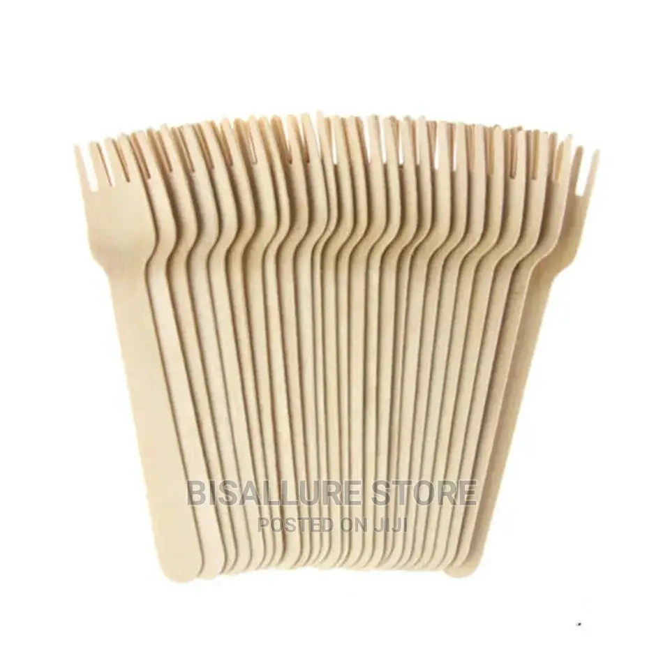 Disposable Wooden Fork -100pieces