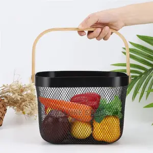 Iron Fruit Mesh Basket