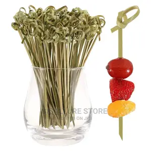 Disposable Tie Knot Bamboo Skewer -100pieces