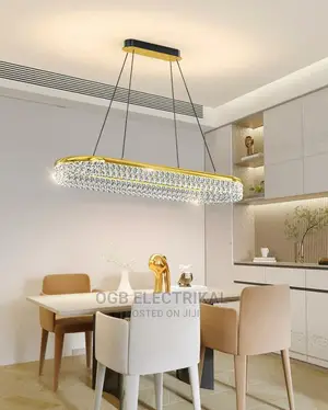 LED Crystal Glass Chandelier