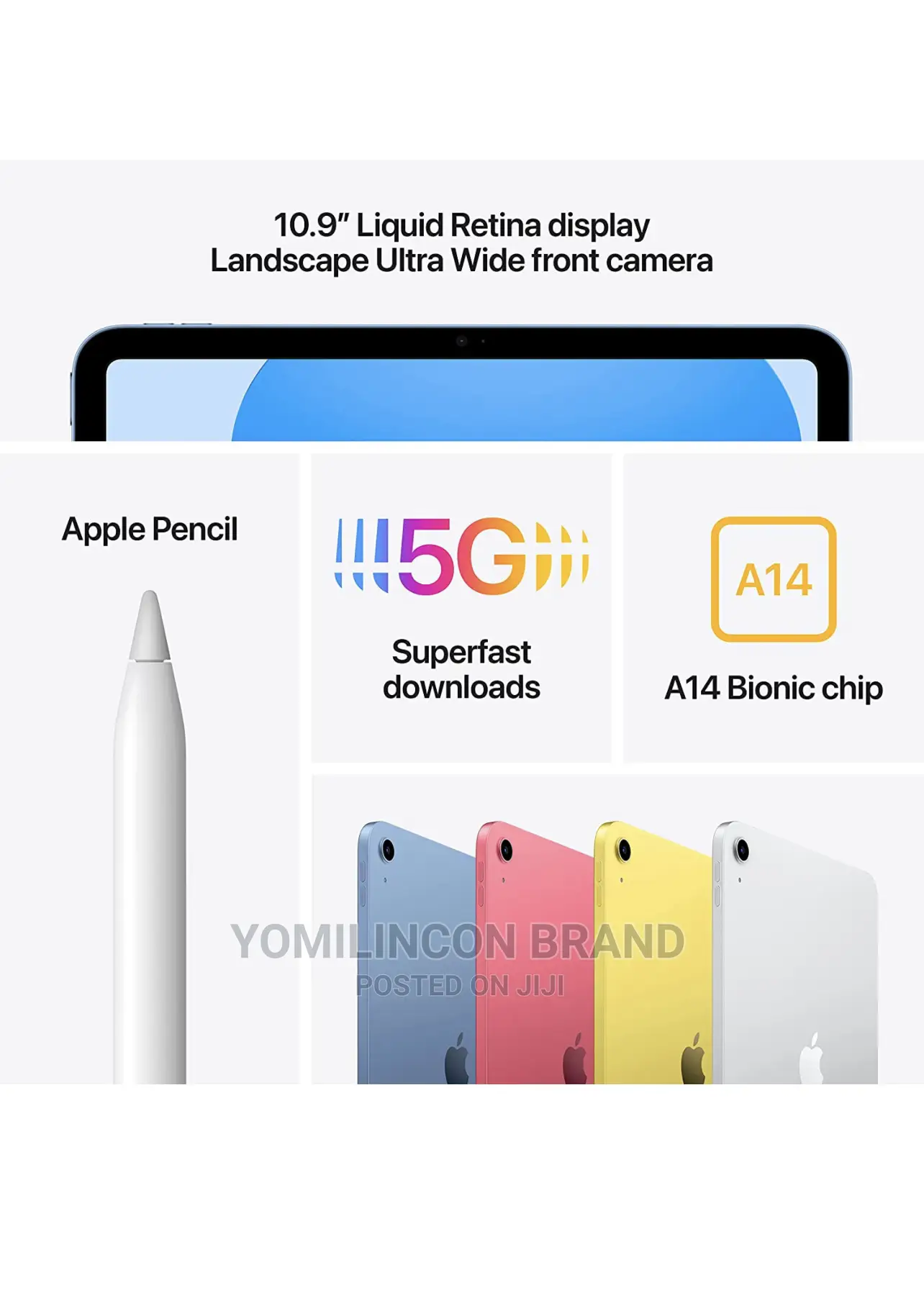 New Apple iPad Pro 512 GB White