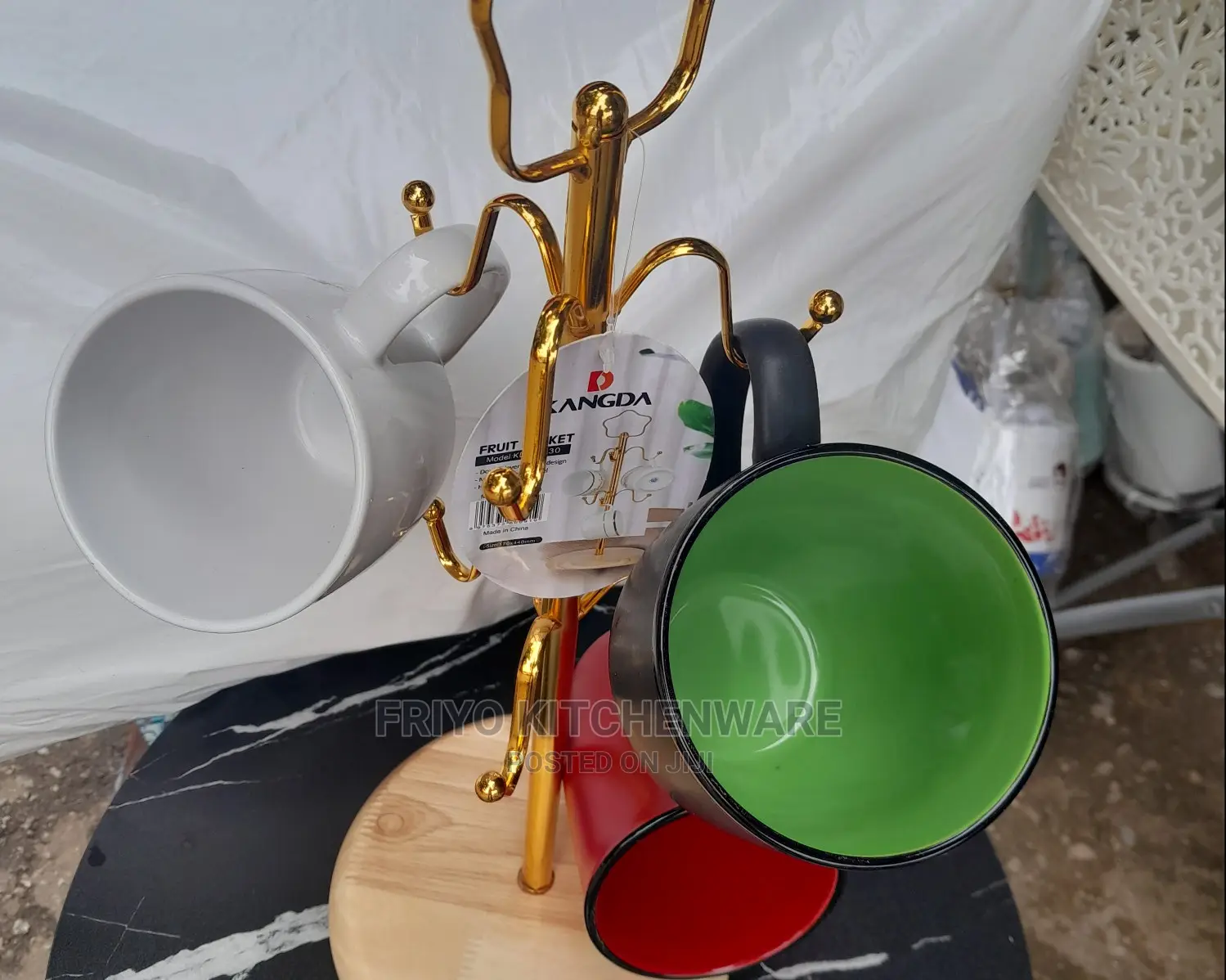 Mug Stand With Cups