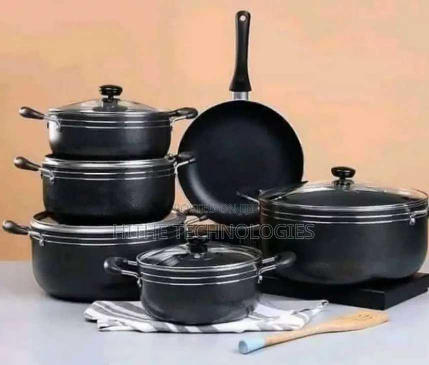 Non Stick Pots With Frying Pan