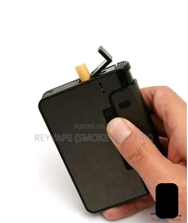 Cigarette Case With Inbuilt Cigarette Lighter