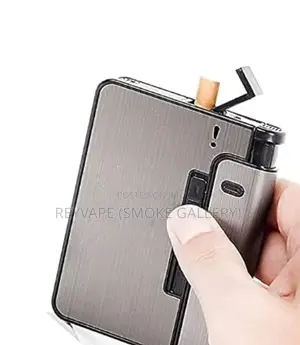 Cigarette Case With Inbuilt Cigarette Lighter