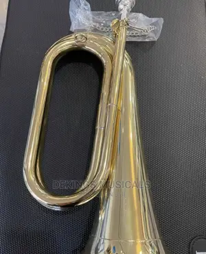 A Military Professional Bugle Wood Wind Instruments Gold