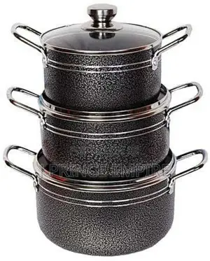 Strong Quality 3 Set of Non Stick Pot