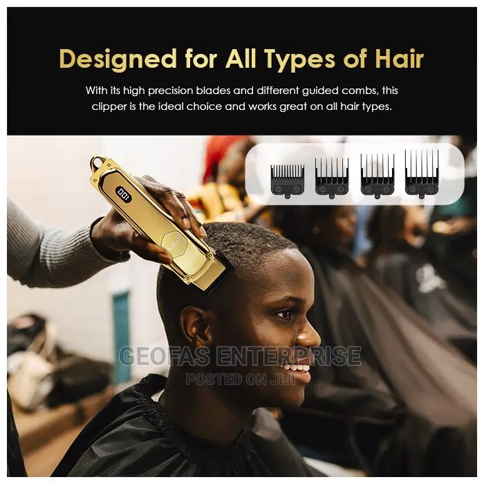 Oraimo Gold Precise Professional Digital Smart Hair Clipper