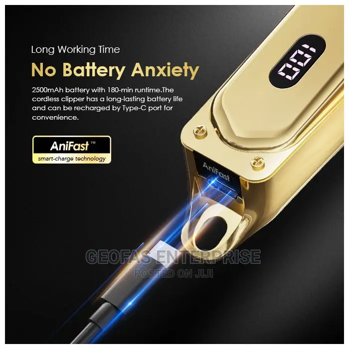 Oraimo Gold Precise Professional Digital Smart Hair Clipper