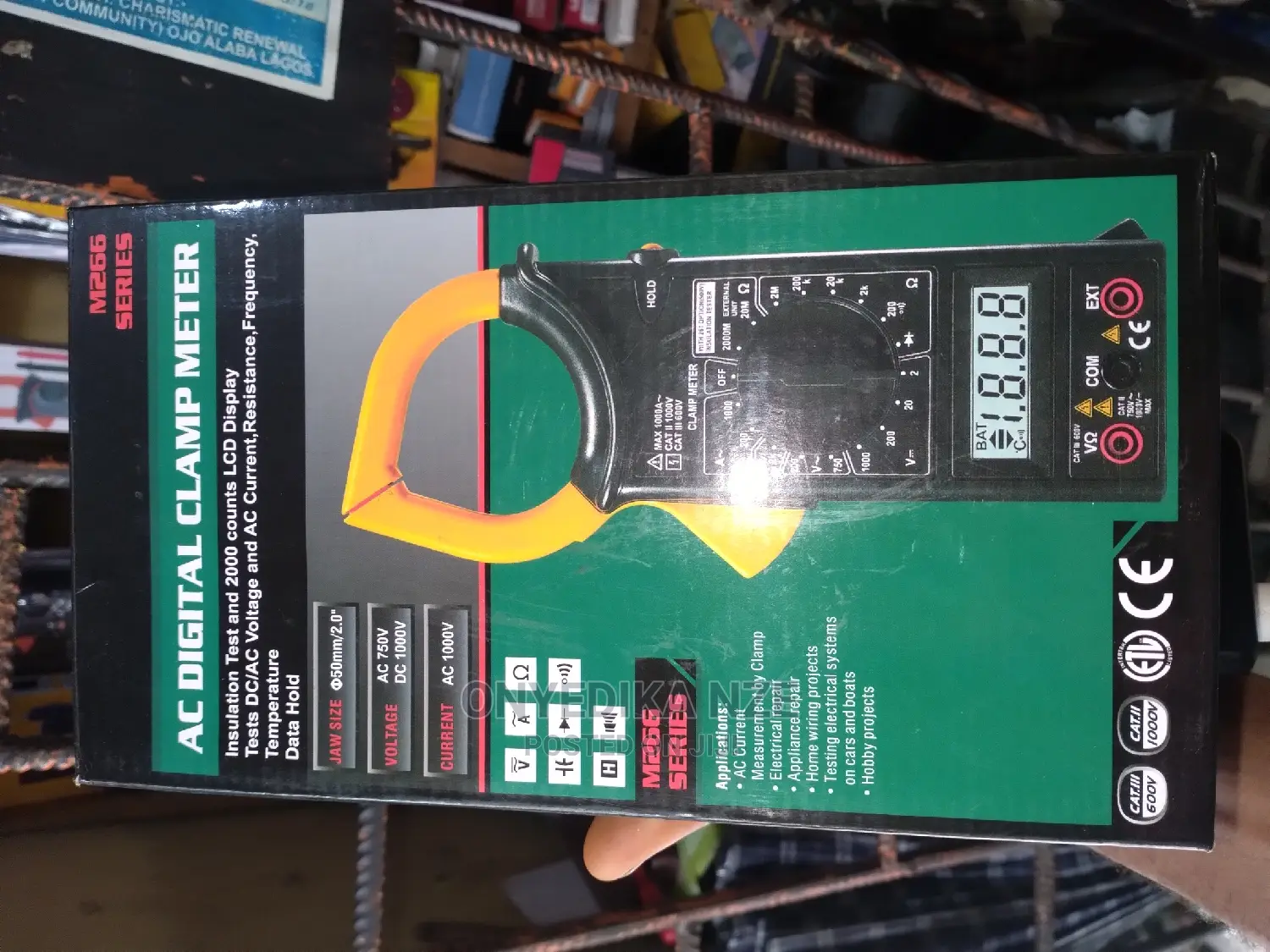 Ac Digital Clamp Meter