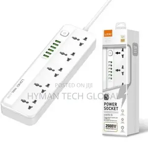 LDNIO Sc5614 6 Usb,-5 Ports Power Socket - 2500w