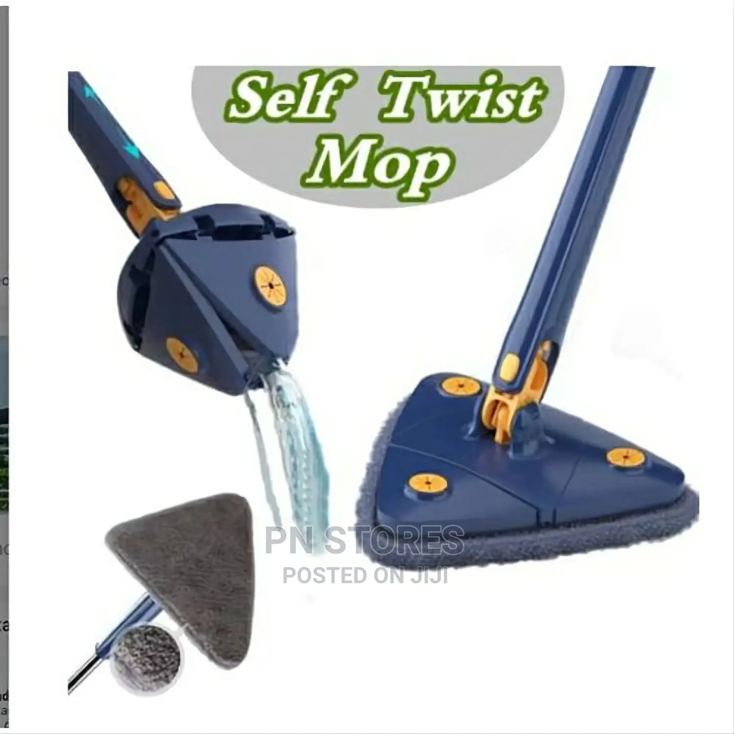 Triangular Twist Water Mop Self Squeeze