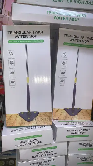 Triangular Twist Water Mop Self Squeeze
