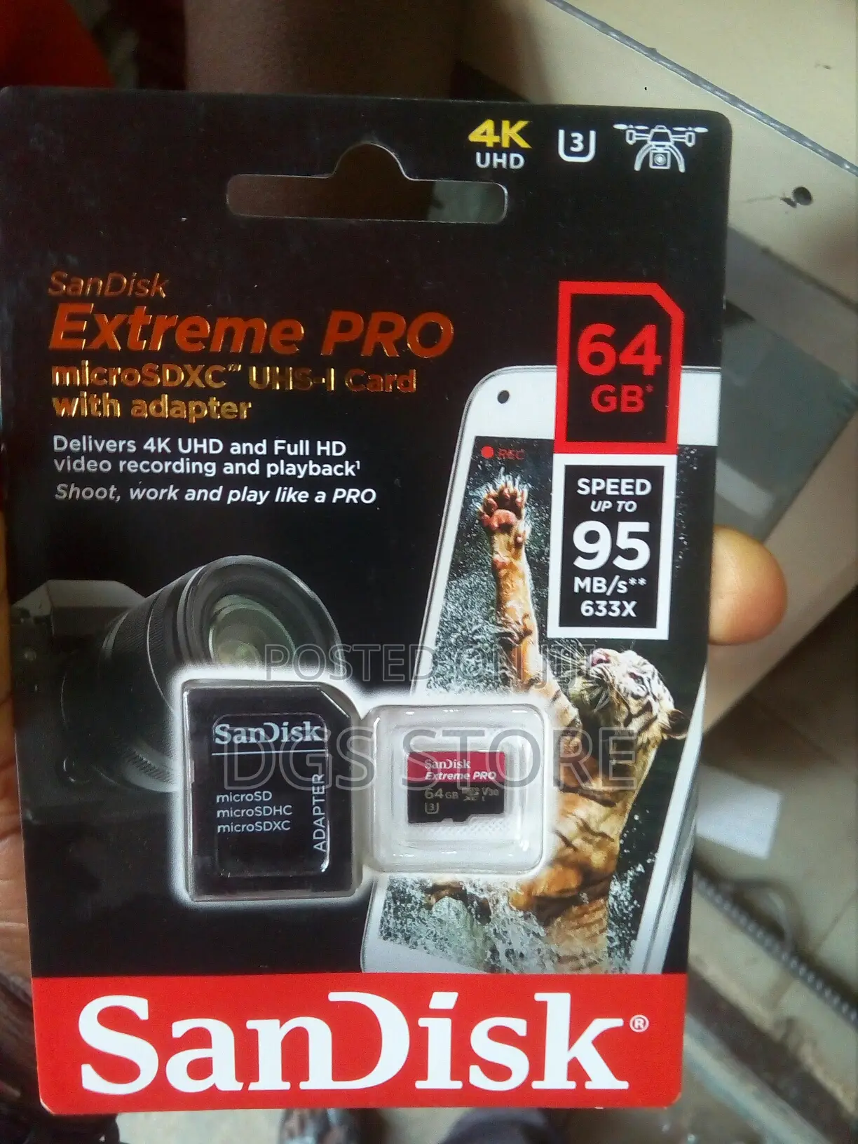 Sandisk Extreme Pro 64gb Memory Card