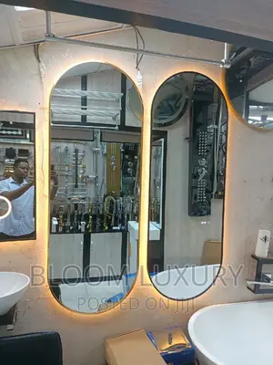 3 Color Framed LED Salon Mirror