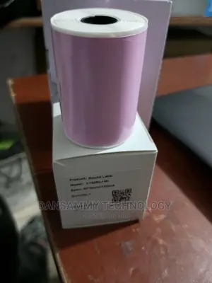 50*50mm Round Pink Color