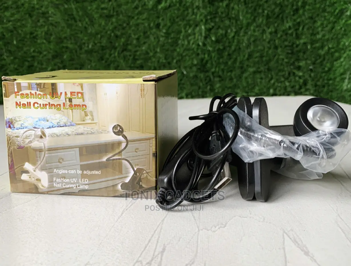Foldable Lamp With Grip for Table and Other Surfaces