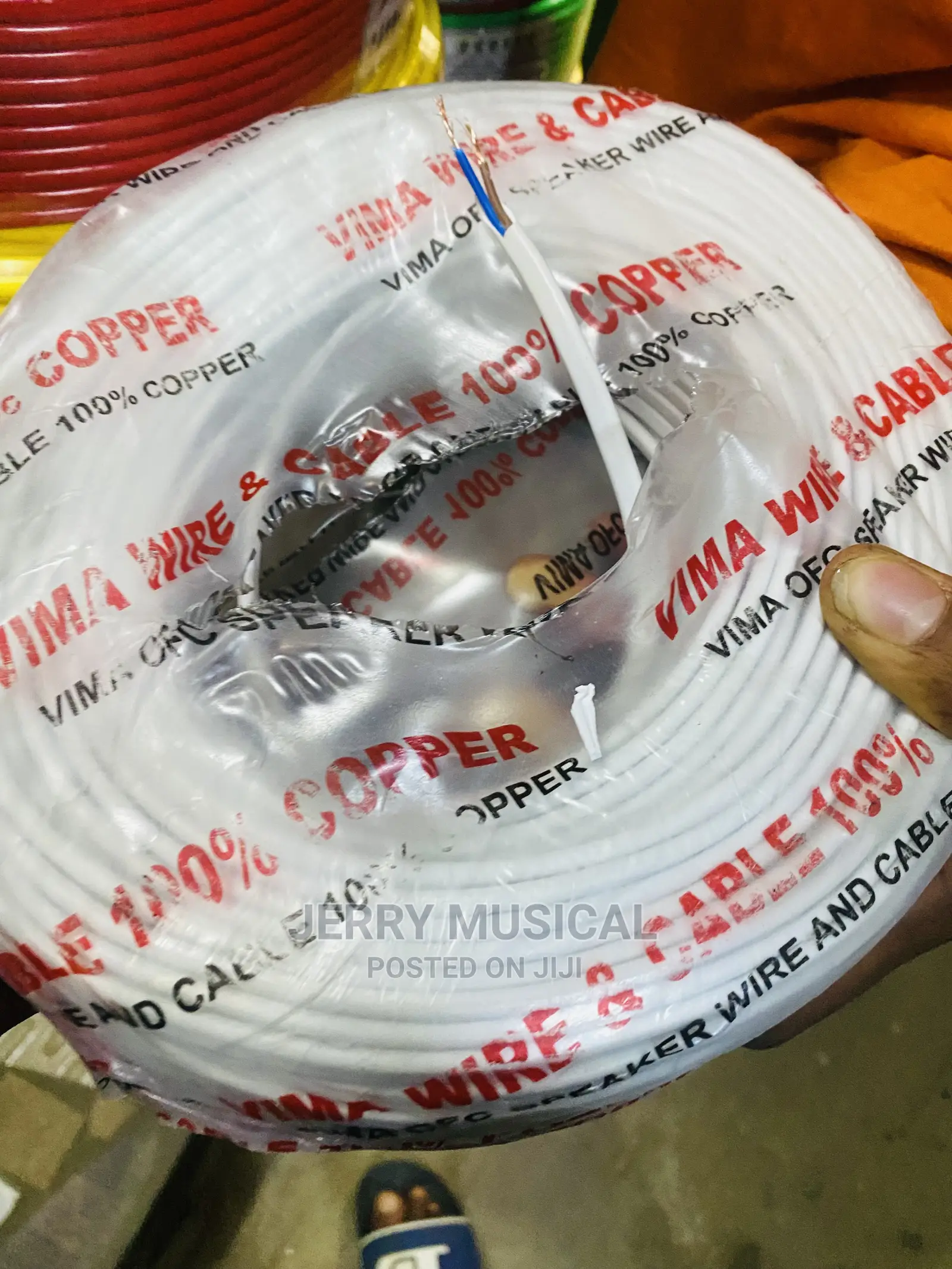 Pure Copper Pop/Ceiling Wire