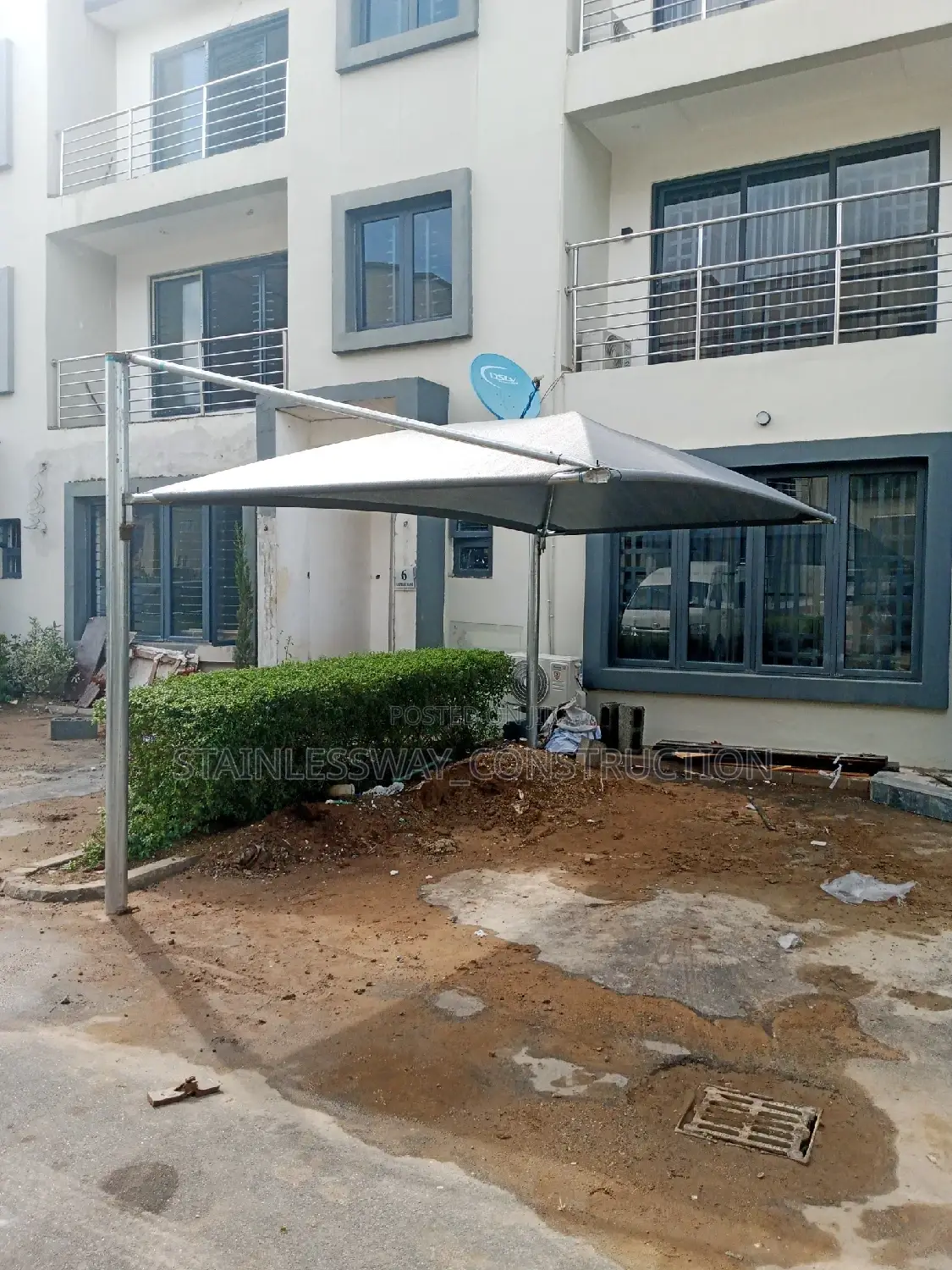 Single Car Parking Shade