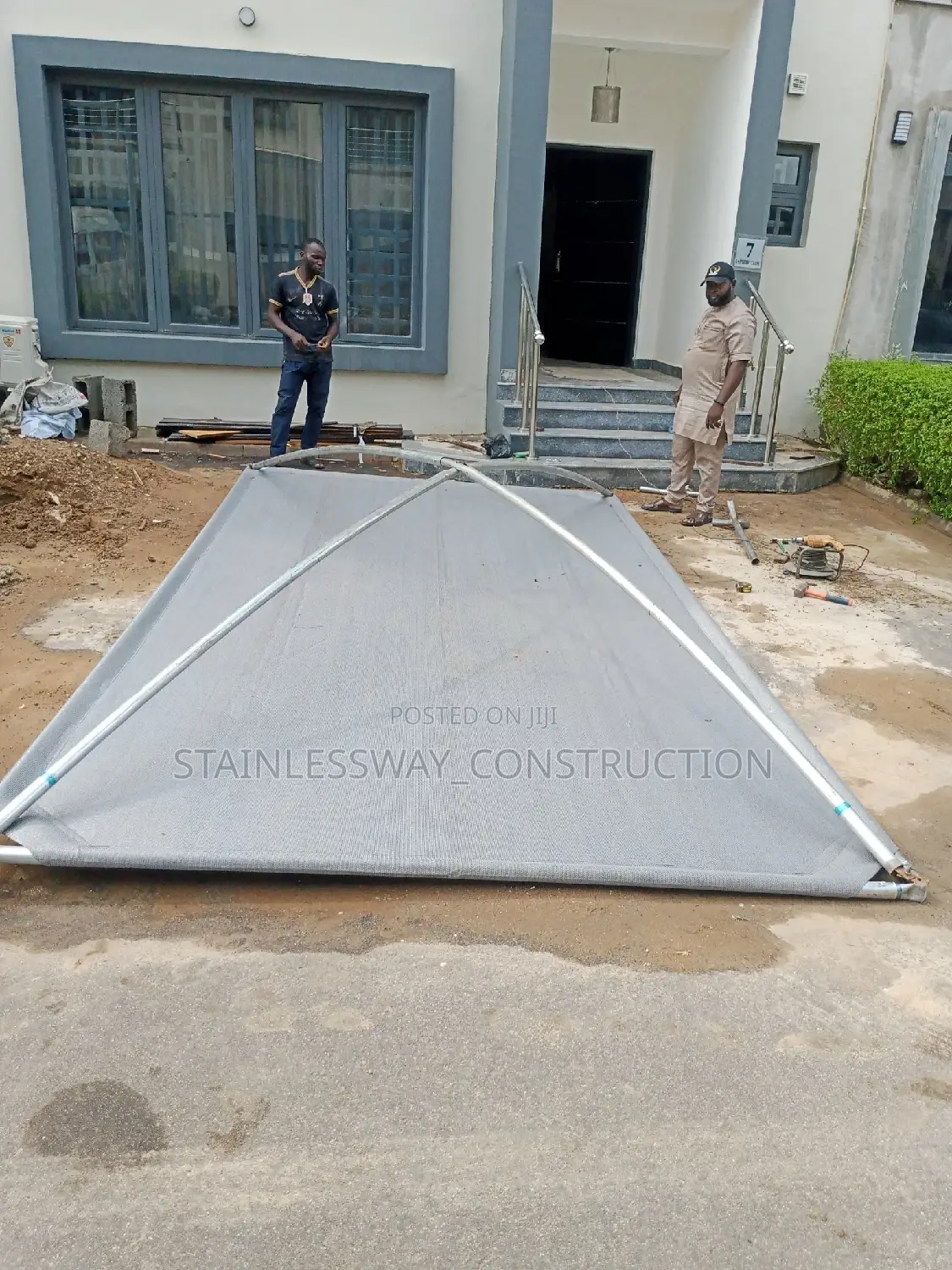 Single Car Parking Shade
