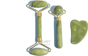Facial Massage Jade Roller Gua Sha Slimming Face Beauty Tool