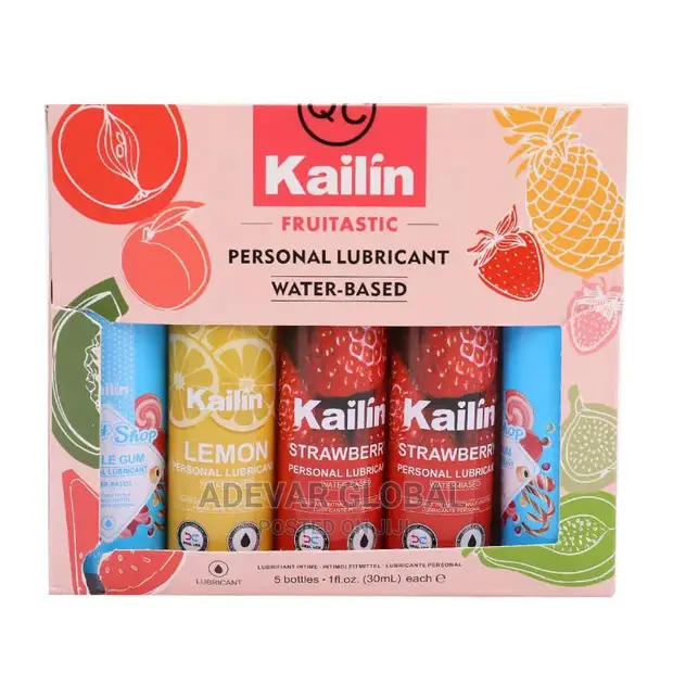 Kailin Fruitastic Sex Lube (5pcs Set) Water Based Lubricant for sale -  Adevar Global Concept  Price:  17,500 on Jiji.ng [Surulere]