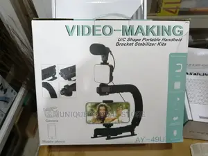 AY 49U Video Making Stabilizer Kit for Phones Camera
