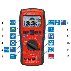 Logging Multimeter BENNING MM 12