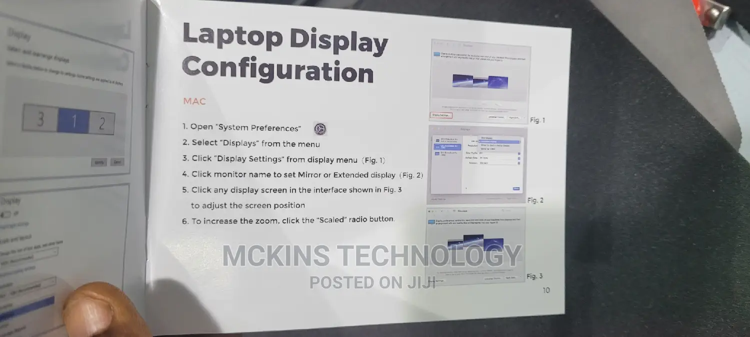 Portable Tri Screen Monitor