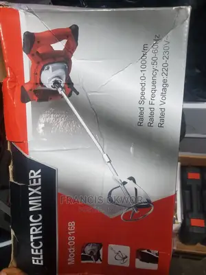 Electric Paint and Cement Mixer