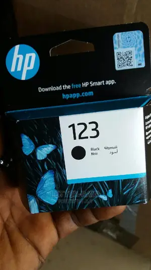 Genuine Hp Ink 123 Black