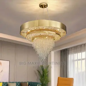 Modern Duplex Luxury Crystal Chandelier