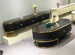 Luxury Tv Stand With Center Table