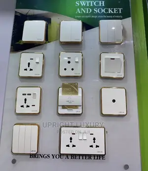 White/Gold Quality Switches