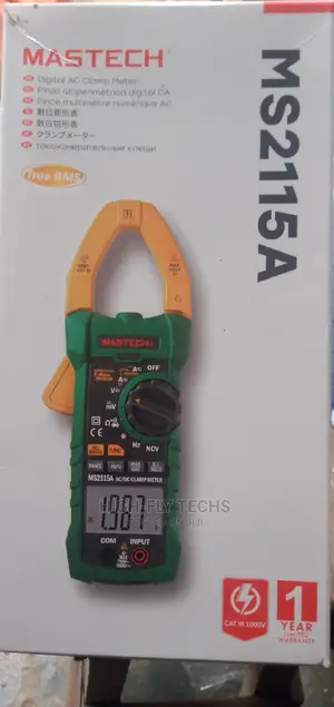 Mastech MS2115A True RMS Digital DC AC Clamp Meter