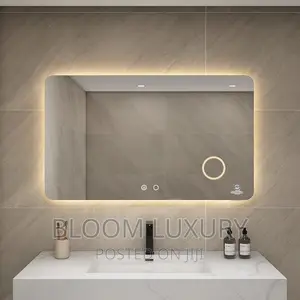 3 Color LED Mirror With Bluetooth
