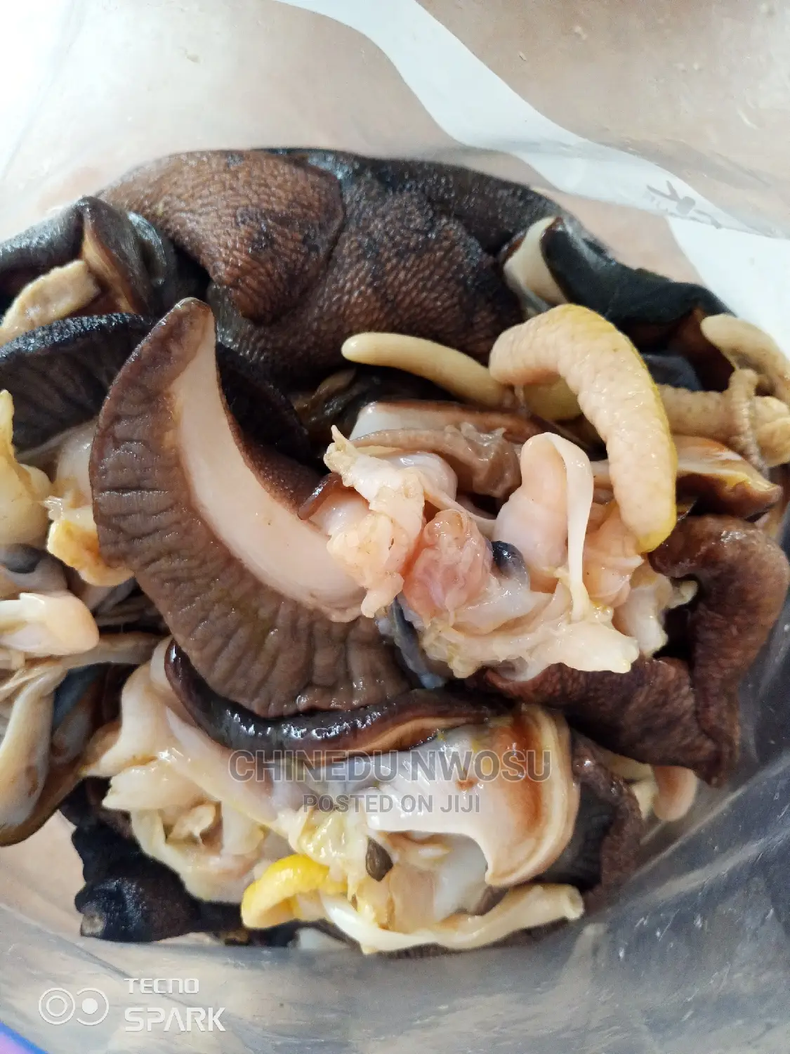 Washed/Cleaned/Processed Snail Meat