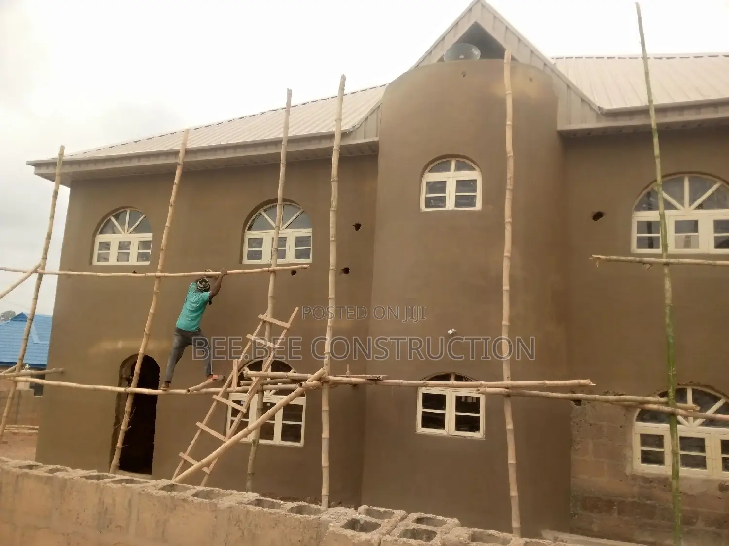 Wall Plastering Project