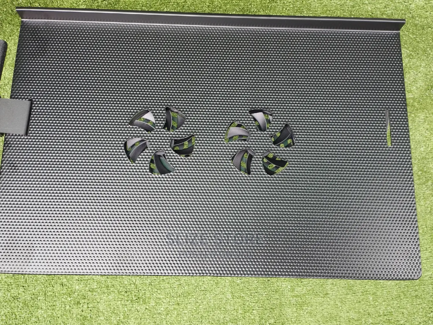 Laptop Stand Desk With Side Mount Mouse Stand - Vented