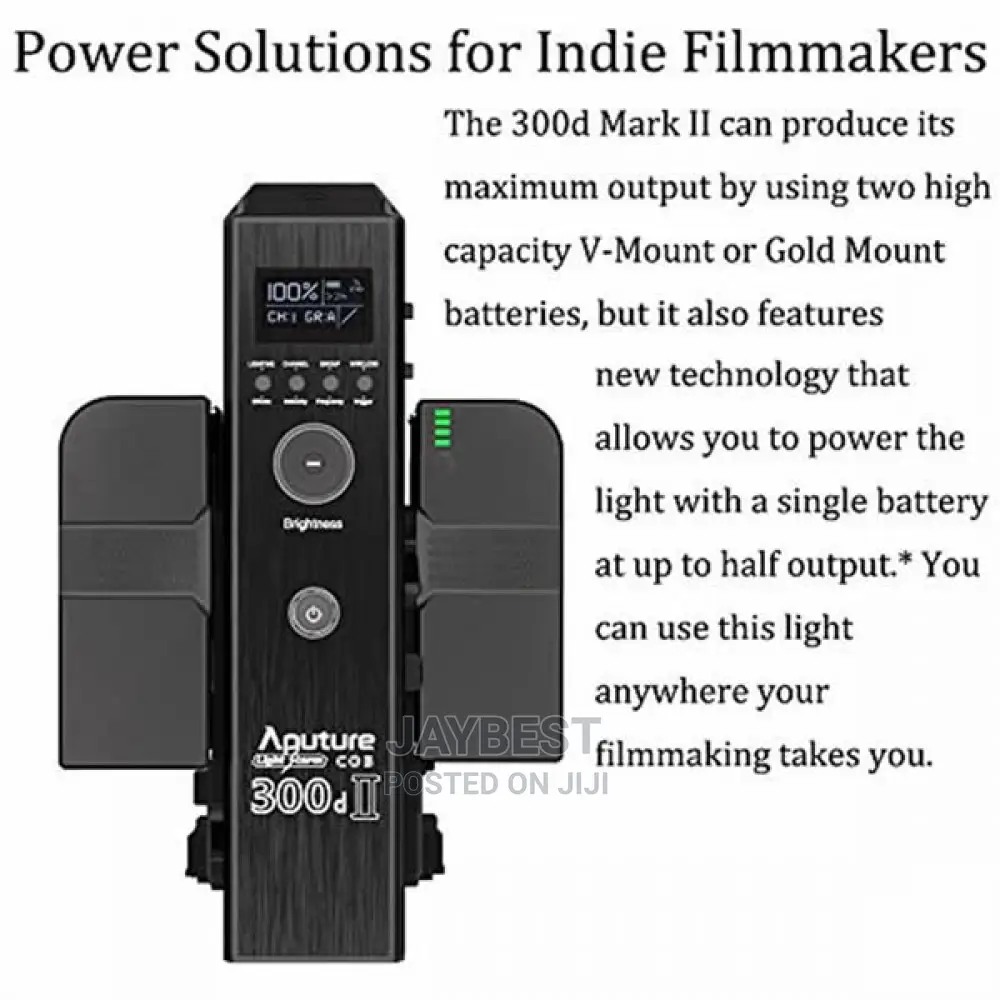 Aputure 300D Mark Ii ( 300dii ) LED Video Light, Link App Co