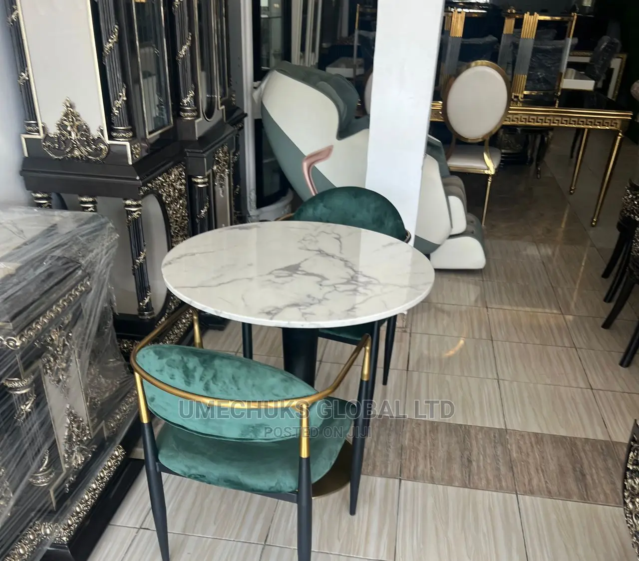 Quality Round Marble Top Restaurant Table