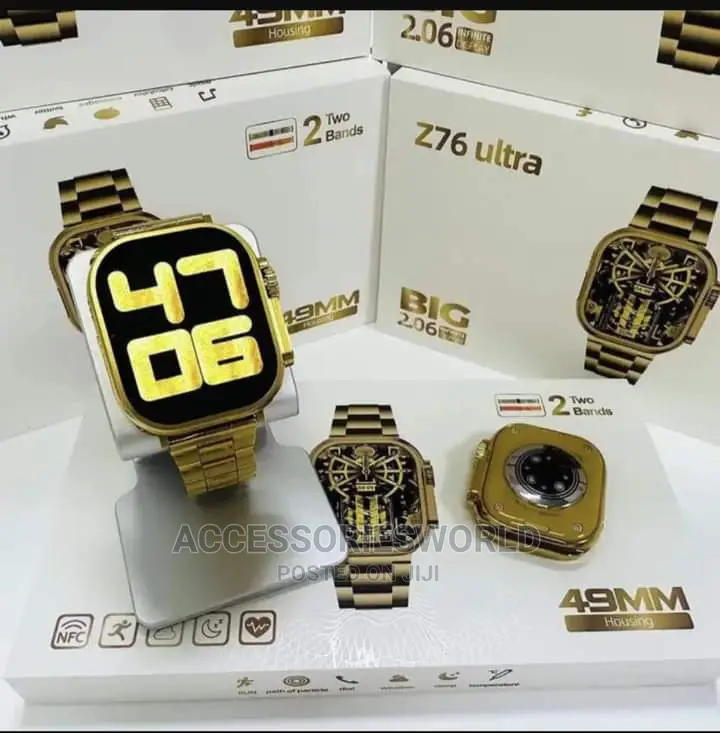 Z76 Ultra Smart Watch (Gold)