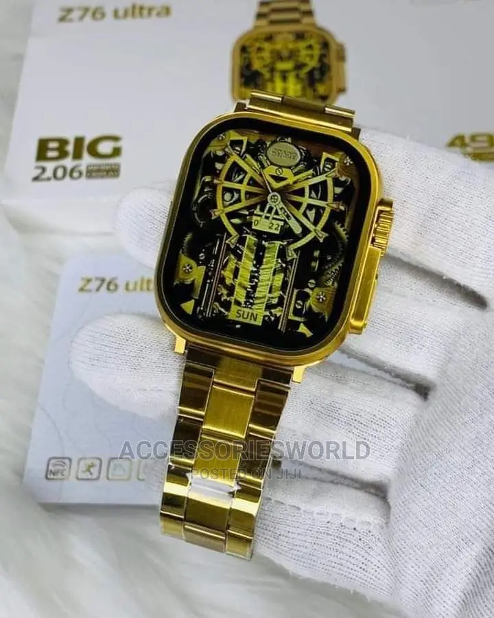 Z76 Ultra Smart Watch (Gold)