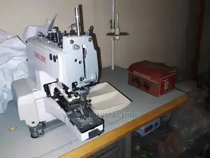 Two Lion Button Tacking (Attaching) Machine